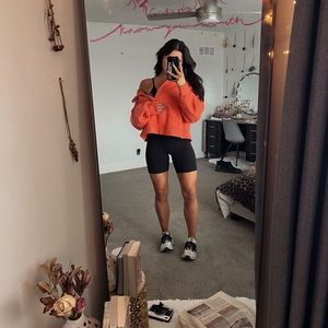 Bright orange lulu lemon scuba